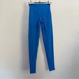 Saski Collection Scrunch Leggings in Blue XS